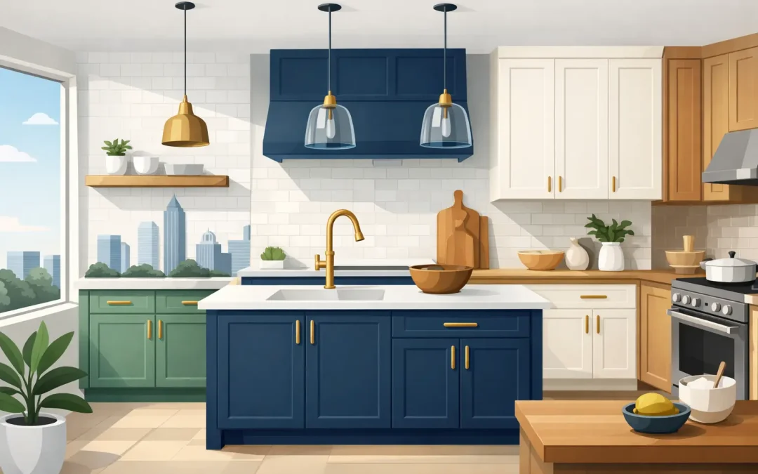 Cabinet Color Ideas for a Fresh Charlotte Kitchen