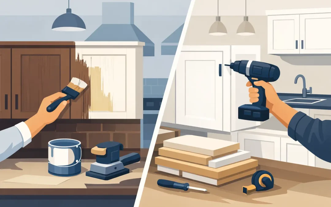Cabinet Refinishing vs Replacement Explained