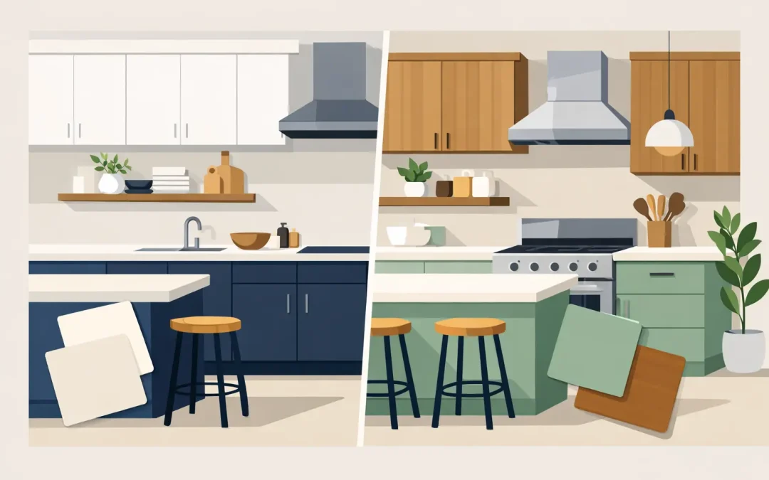 Two Tone Kitchen Cabinet Colors That Work